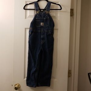 Boys denim Carhartt Bibs
